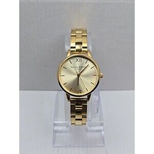 Olivia Burton London Women Gold Tone  Watch 30mm Dial New Battery Size Small